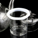 600ml Clear Glass Heat Resistant Gongfu Tea Maker Teapot Pot w/t Infuser E-029