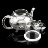 800ml Clear Glass Heat Resistant Gongfu Tea Maker Teapot Pot w/t Infuser E-039
