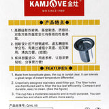 350ml Kamjove Heat-Resistant Glass Gongfu Tea Maker Art Cup Teapot Infuser A-01