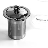 350ml Kamjove Heat-Resistant Glass Gongfu Tea Maker Art Cup Teapot Infuser A-01