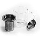 350ml Kamjove Heat-Resistant Glass Gongfu Tea Maker Art Cup Teapot Infuser A-01