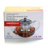 800ml Kamjove Heat-Resistant Glass Gongfu Tea Maker Art Cup Teapot Infuser A-08
