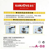 800ml Kamjove Heat-Resistant Glass Gongfu Tea Maker Art Cup Teapot Infuser A-08