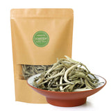 GOARTEA Premium Silver Needle White Tea - Baihao Yinzhen Chinese Silver Tips Loose Leaf White Tea