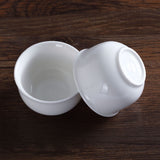 100ml Total 4pcs Chinese Porcelain White Jade Gaiwan Pitcher Chahai teacup cup tea set