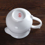 100ml Total 4pcs Chinese Porcelain White Jade Gaiwan Pitcher Chahai teacup cup tea set