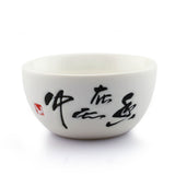 120ml Chinese Poetry Hand Grabbed Gaiwan teacup teapot Chinese GongFu Tea Set - Gaiwan*1Pc & Cups*2Pcs