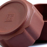 2Pcs 30ml Top Handmade Rare Red Yinxing Chinese Zisha Pottery Clay Tea Cup