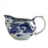 130ml Total 4pcs Chinese Porcelain Dragon & Phoenix Gaiwan Pitcher Chahai Teacups Tea Set