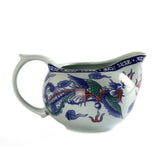 130ml Total 4pcs Chinese Porcelain Dragon & Phoenix Gaiwan Pitcher Chahai Teacups Tea Set