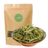 GOARTEA Xihu Longjing Long Jing Dragon Well Dragonwell Spring Loose Leaf Chinese Green Tea
