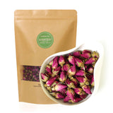 GOARTEA Natural Red Rose Bud Dried Edible Petal Flower Chinese Herbal Tea