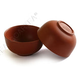 2Pcs 40ml Chinese Yixing Zisha Red Clay Teacup Gongfu tea Bowl-cup cup cups - Red Color