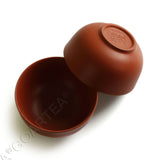 2Pcs 40ml Chinese Yixing Zisha Red Clay Teacup Gongfu tea Bowl-cup cup cups - Red Color