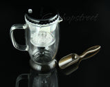 300ml Kamjove Glass Gongfu Tea Maker Press Art Cup Teapot with Infuser TP-320