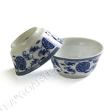 90ml Total 4pcs Chinese Porcelain Five Blessings Gaiwan Pitcher Chahai Teacups Tea Set
