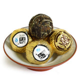 GOARTEA Fuding Supreme Gongmei Tribute Eyebrow Chinese White Tea - Low Caffeine Small Cake White Tea