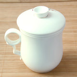 Poeny Ceramic Chinese Porcelain Tea Mug Cup with lid Infuser Filter 300ml #07