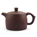 270ml Chinese Yixing Handmade Purple clay Pottery Zisha Peony Flower Teapot FM07