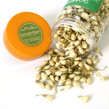 GOARTEA Bottled Fragrant Natural Pure Jasmine Buds Dried Flower Chinese Herbal Tea