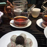 2009 Year Supreme Yunnan Langhe Bulang Mountain puer Pu Erh Puerh Tea Mini Ripe Tuo Cake