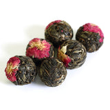 GOARTEA 2017 Year Red Rose Flower Yunnan Bulang Mountain puer Pu Erh Puerh Tea Raw Ball Tuo Cha