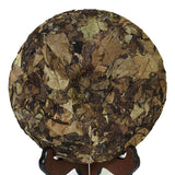 300g / 10.58oz 2010 Year Supreme Remote Mountain Wild Spring Leaf Slice Aged Cake White Tea - Low Caffeine
