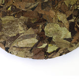 300g / 10.58oz 2010 Year Supreme Remote Mountain Wild Spring Leaf Slice Aged Cake White Tea - Low Caffeine